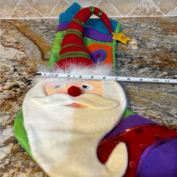 Festive Santa Christmas Stocking - Picture 8 of 12